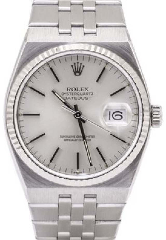 Gold & Steel on Oysterquartz Rolex Datejust Oysterquartz 17014 36 mm